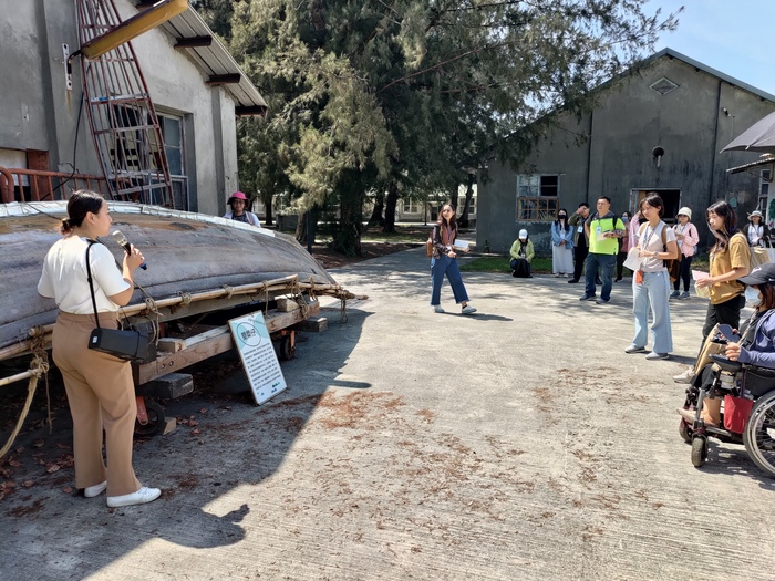 旗津社創基地-場域的特色船筏說明圖片