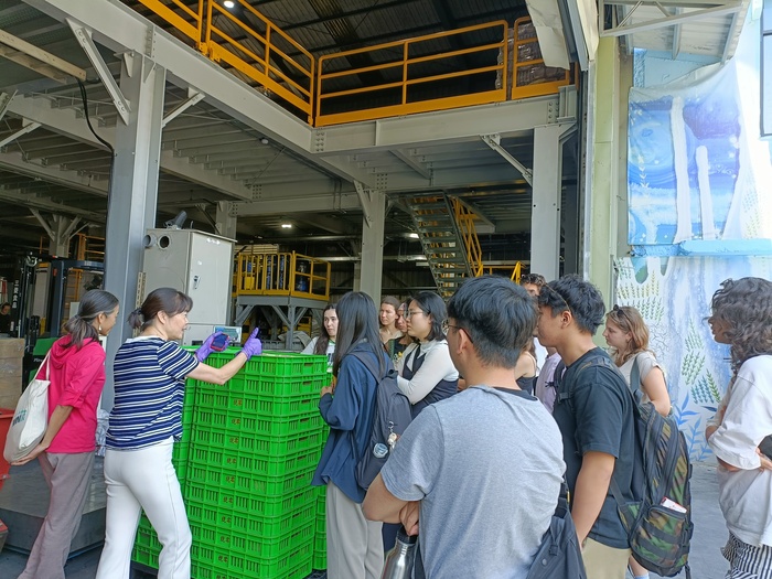 競零再生科技公司總經理何麗貞博士說明